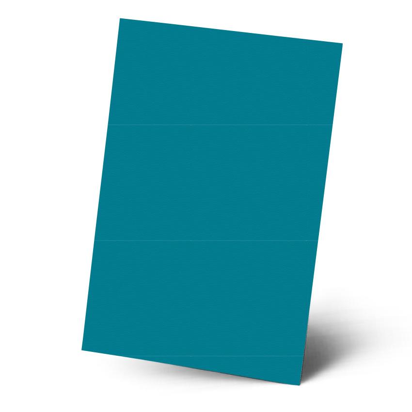Karte - Einlegekarte DIN A5 210g/m² in struktur karibikblau