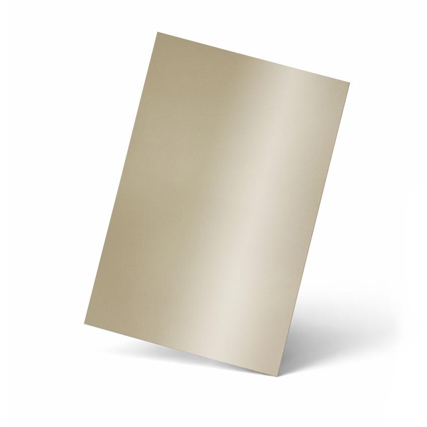 Karte - Einlegekarte DIN B6 250g/m² in metallic sand
