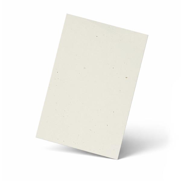 Karte - Einlegekarte DIN B6 250g/m² in recycling wollweiss
