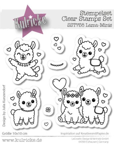 Kulricke Stempel "Lama-Minis" Clear Stamp