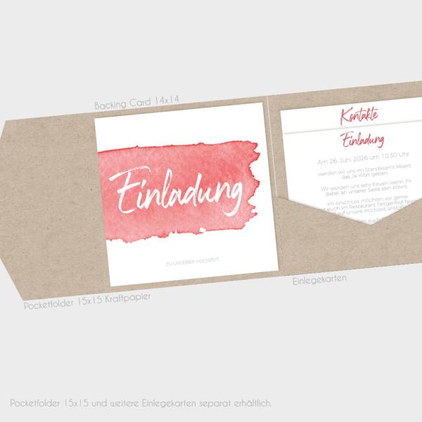 Backig-Card_14x14cm Geometric Eukalyptus