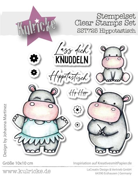Kulricke Stempel "Hippotastisch" Clear Stamp