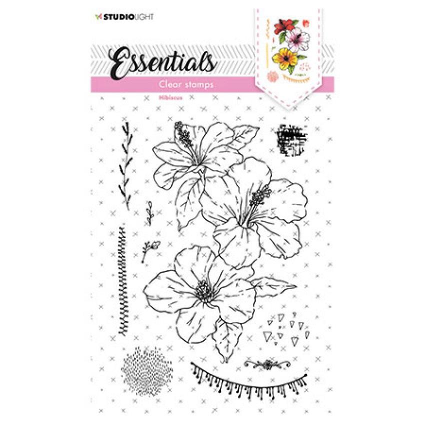 Studio Light - Clear Stamp Hibiscus 