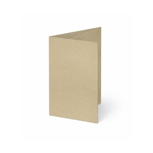 Trippelkarte - Leporello 300g/m² DIN A6 3-Fach in graskarton
