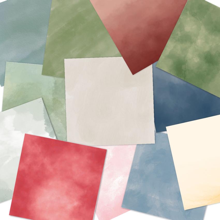 LaCreativ - Designpapier "Gemütliche Weihnachtszeit" Paper Pack 6x6" - 24 Bogen