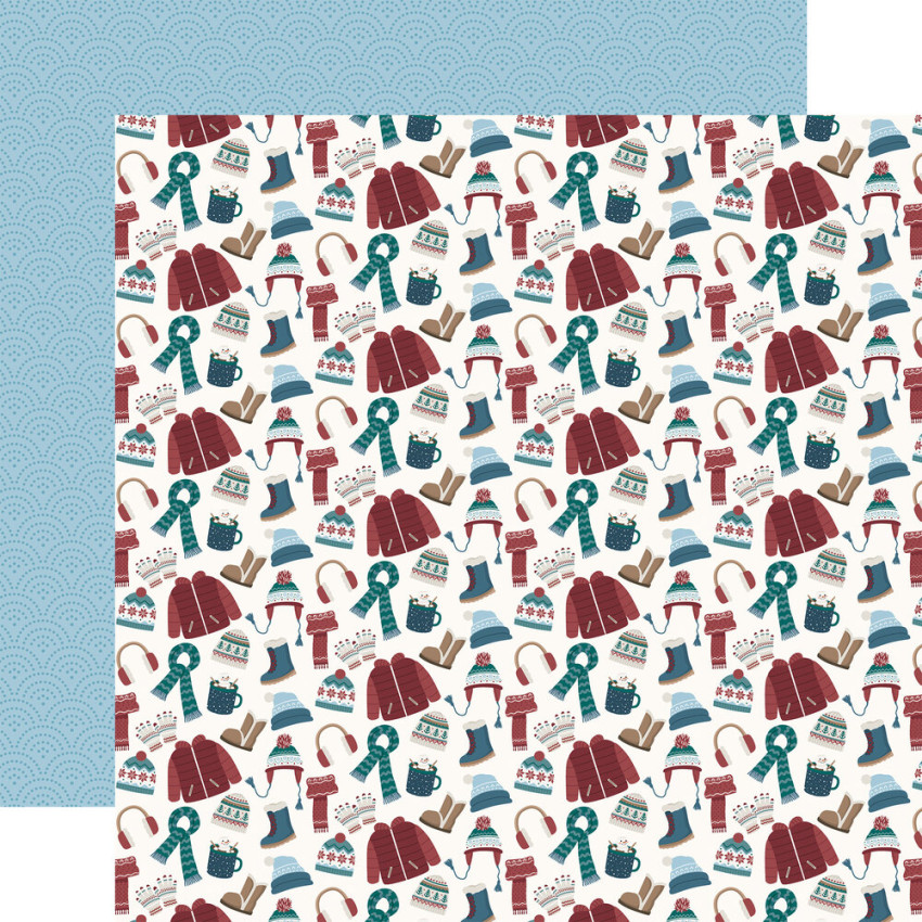Echo Park - Designpapier "Wonderful Winter Days" Collection Kit 12x12 Inch - 12 Bogen