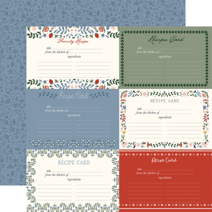Echo Park - Designpapier "Welcome Home" Collection Kit 12x12 Inch - 12 Bogen