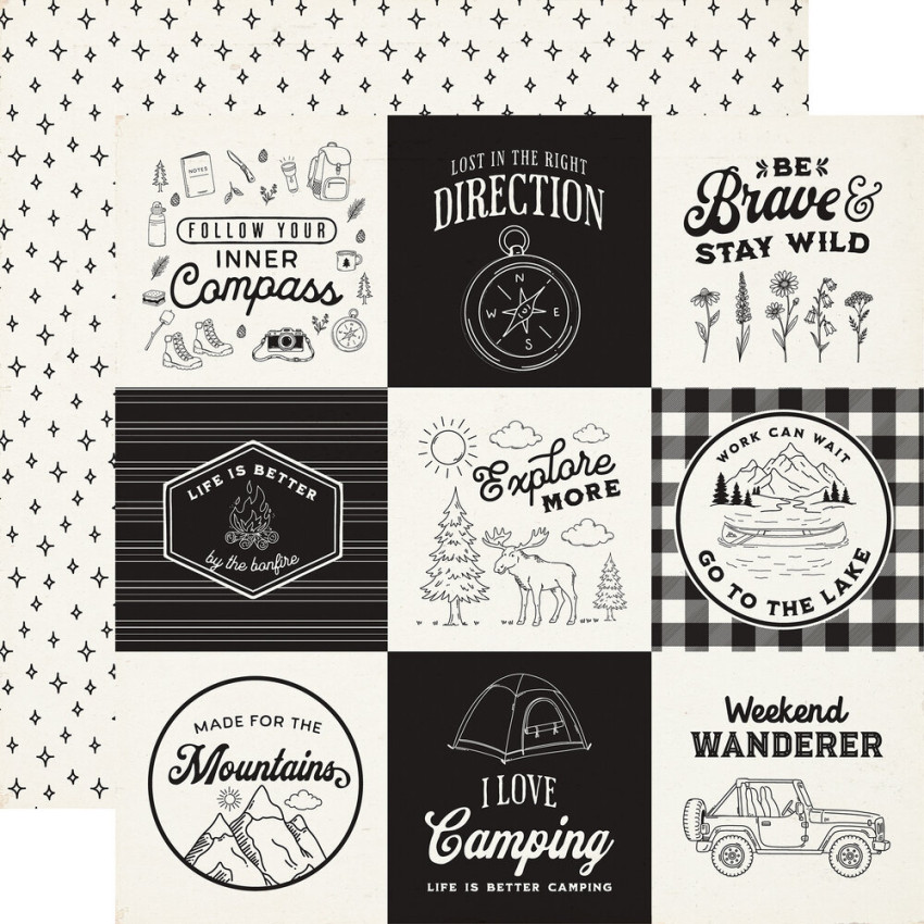 Carta Bella - Designpapier "Great Outdoors" Collection Kit 12x12 Inch - 12 Bogen