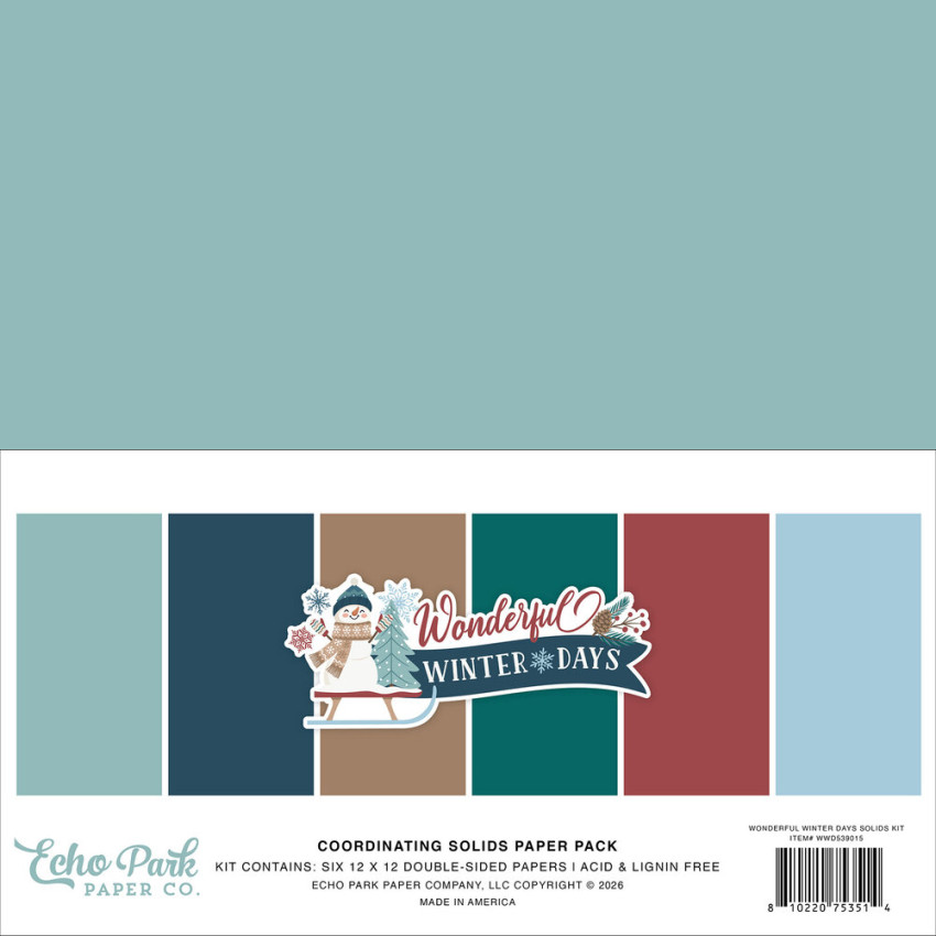Echo Park - Komplettpaket "Wonderful Winter Days" Mega Bundle