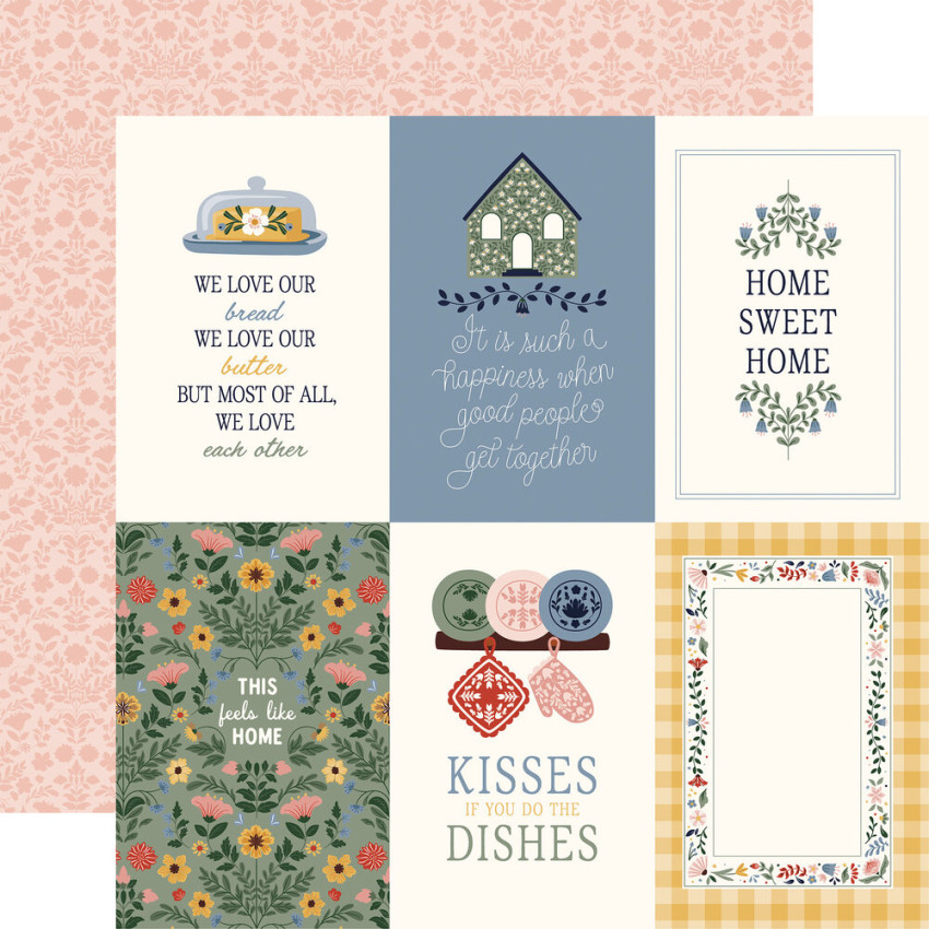 Echo Park - Designpapier "Welcome Home" Collection Kit 12x12 Inch - 12 Bogen