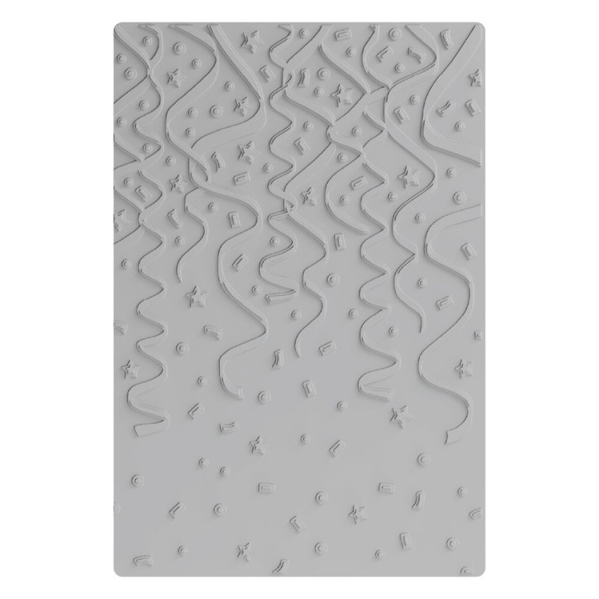 Sizzix - Multi-Level Prägefolder "Party Time" Embossing Folder - Design by Eileen Hull