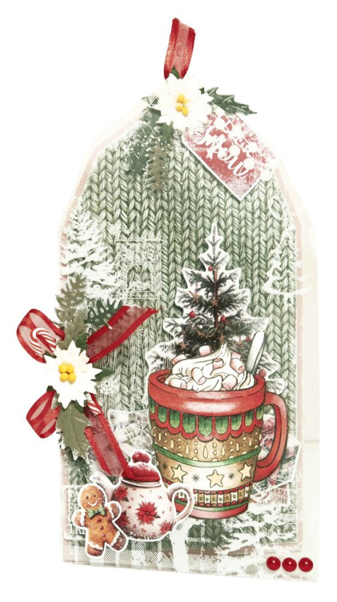 Studio Light - Stempel "Cozy Cocoa" Cottage Christmas Clear Stamps