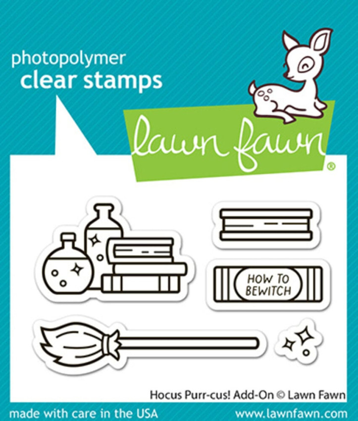 Lawn Fawn - Stempelset "Hocus Purr-cus! Add-On" Clear Stamp