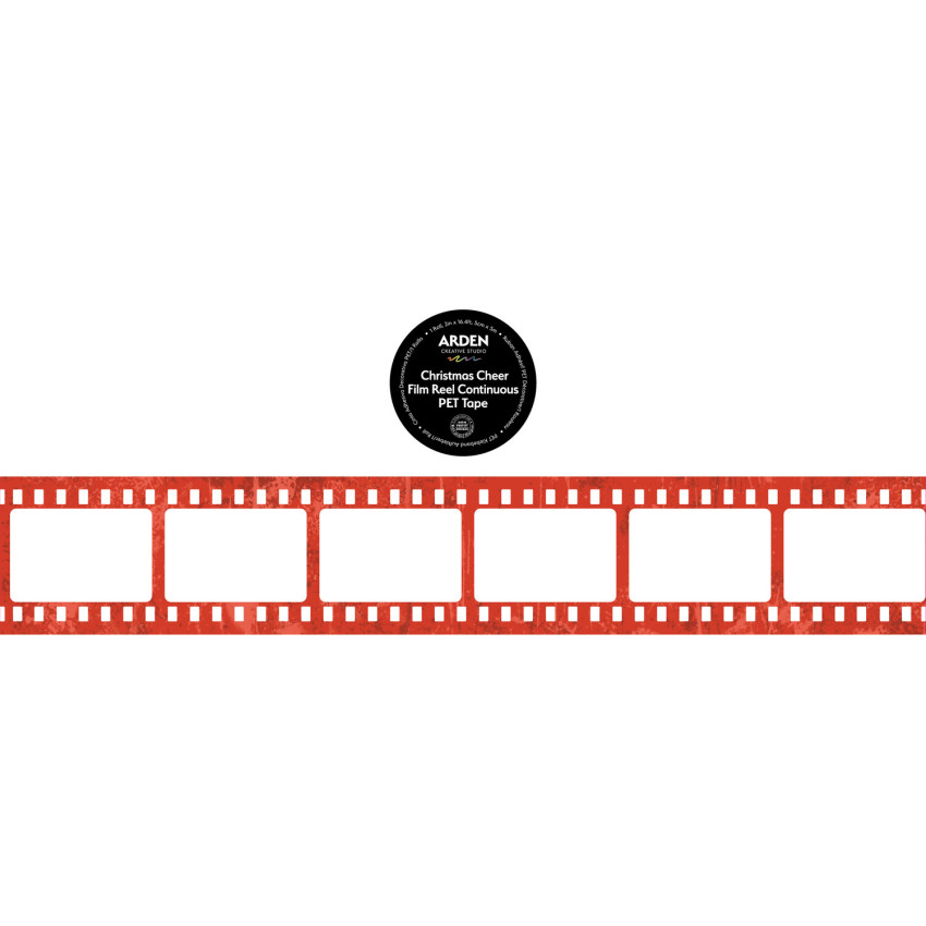 Arden Creative Studio - Decorative Tape "Film Reel Continuous" PET Tape by Katie Pertiet