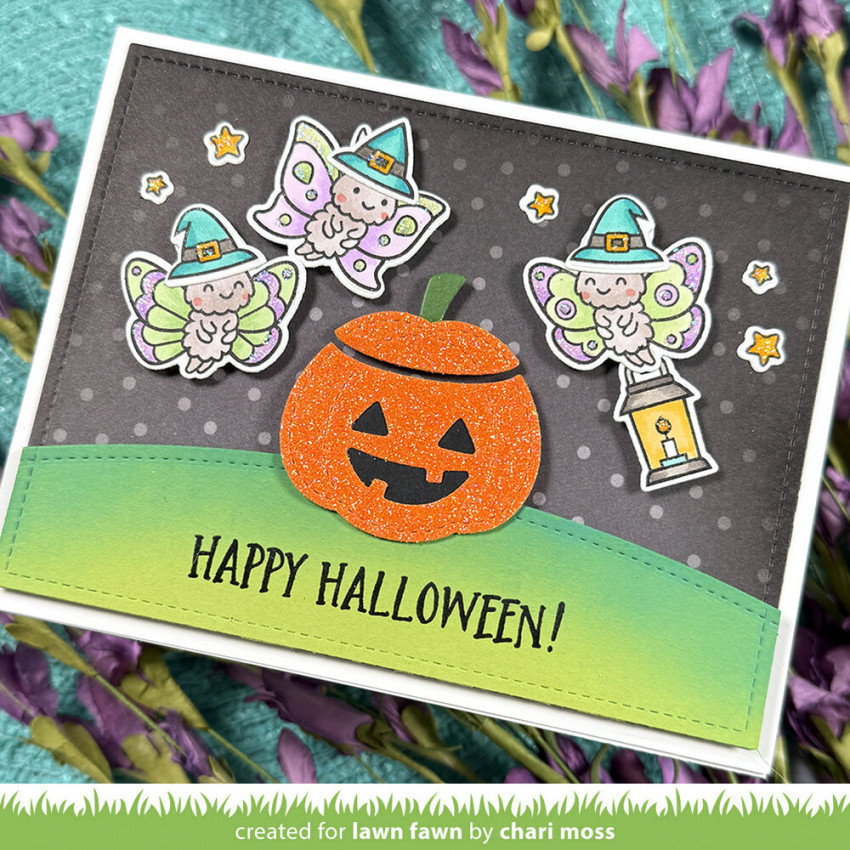 Lawn Fawn - Stempelset "All the Witch Hats" Clear Stamp