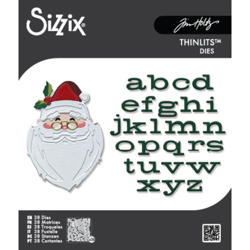Sizzix - Stanzschablone "Vault Letter to Santa" Thinlits Craft Dies by Tim Holtz