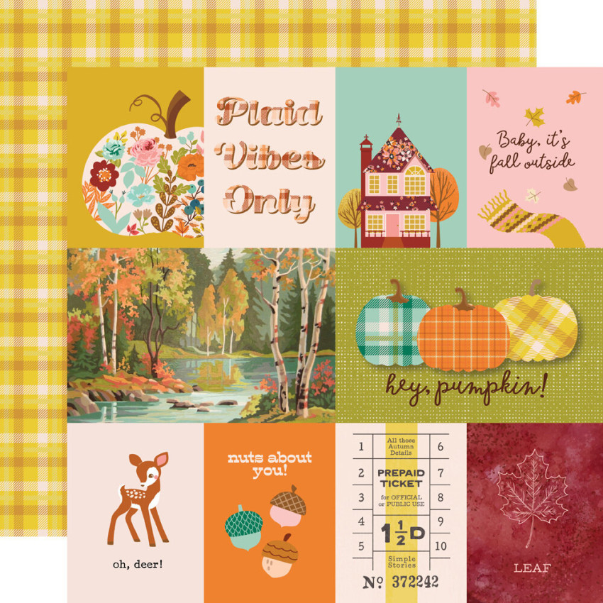 Simple Stories - Collections Kit "Pumpkins & Plaid"