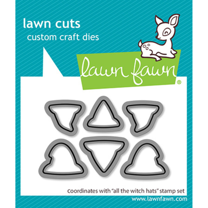 Lawn Fawn - Stanzschablone "All the Witch Hats" Lawn Cuts Dies