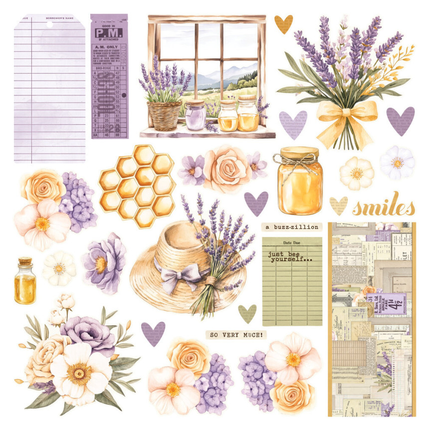 Simple Stories - Simple Cards Kit "Simple Vintage Lavender Fields"