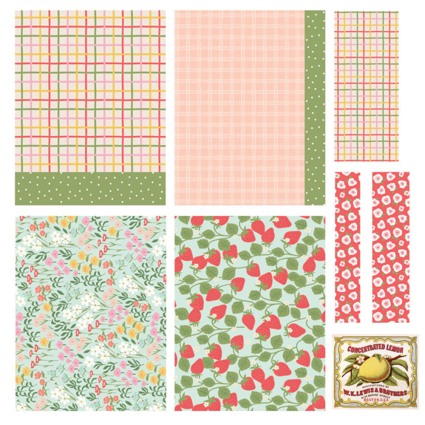 Simple Stories - Simple Cards Kit "Pink Lemonade"