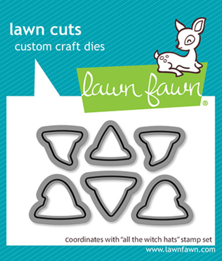 Lawn Fawn - Stanzschablone "All the Witch Hats" Lawn Cuts Dies