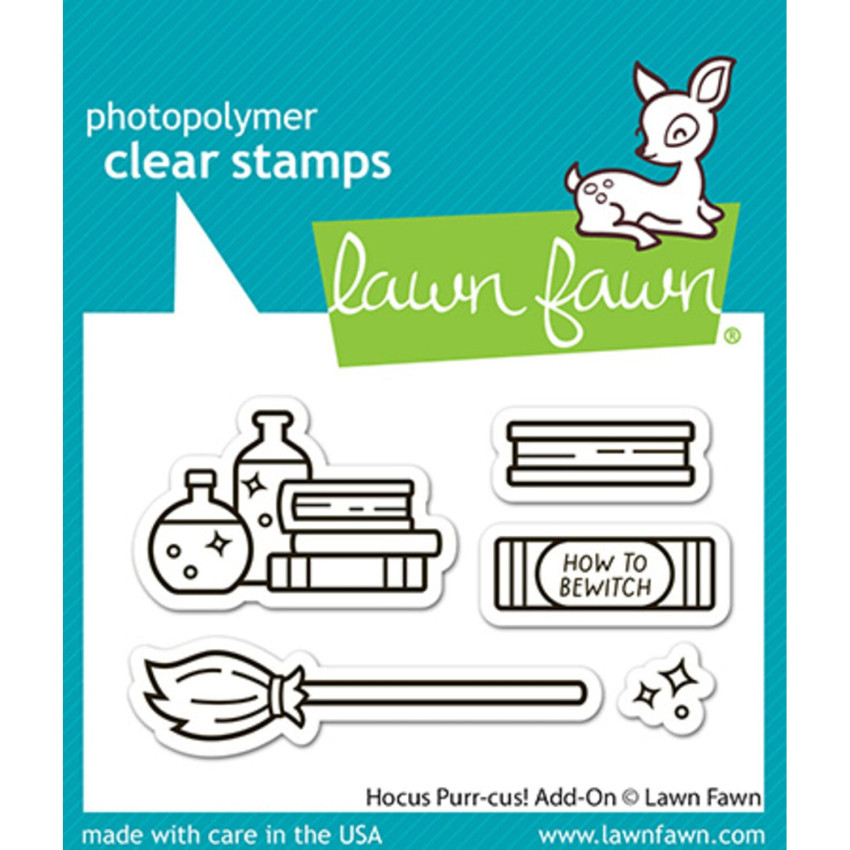 Lawn Fawn - Stempelset "Hocus Purr-cus! Add-On" Clear Stamp