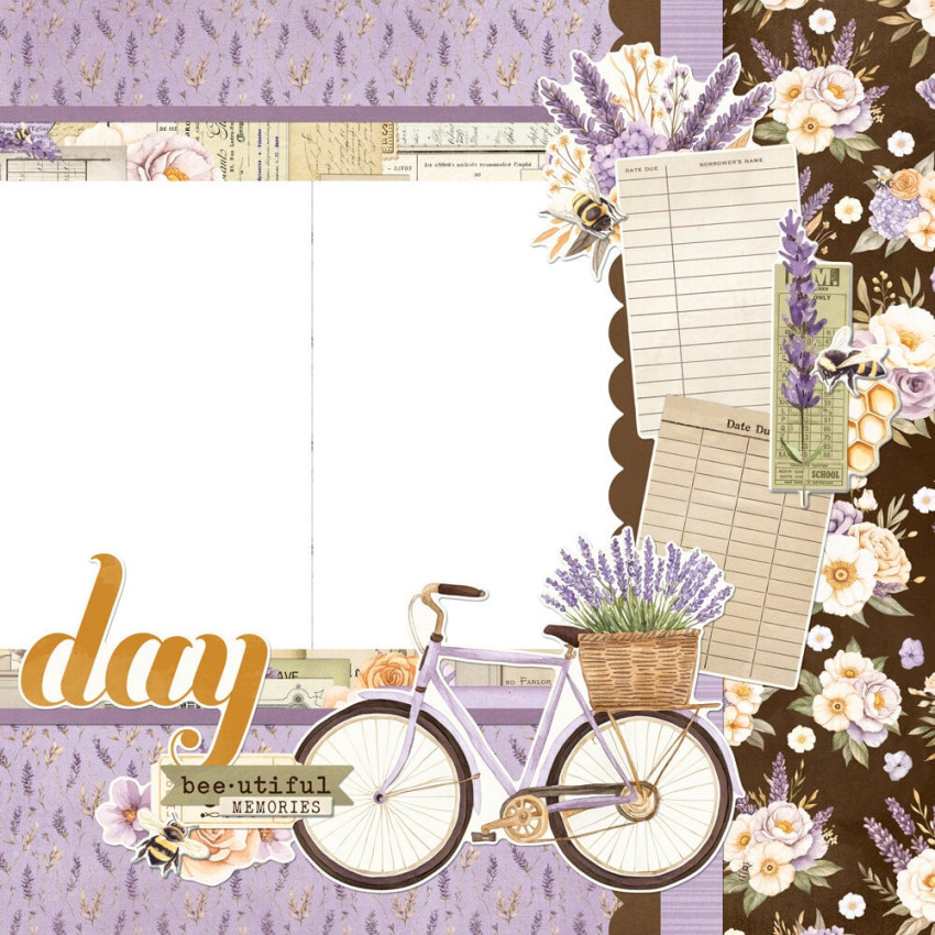 Simple Stories - Simple Pages Kit "Simple Vintage Lavender Fields"