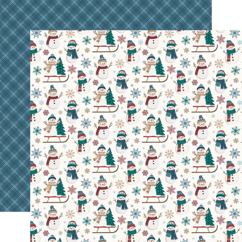 Echo Park - Designpapier "Wonderful Winter Days" Collection Kit 12x12 Inch - 12 Bogen