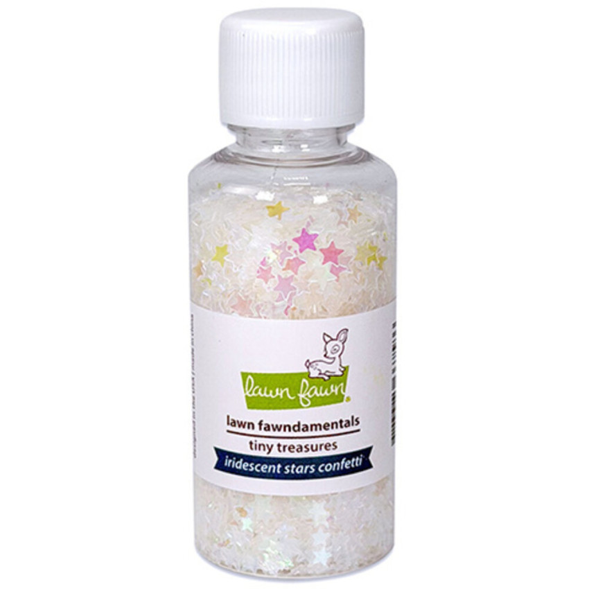 Lawn Fawn - Tiny Treasures Confetti Mix „Iridescent Stars“