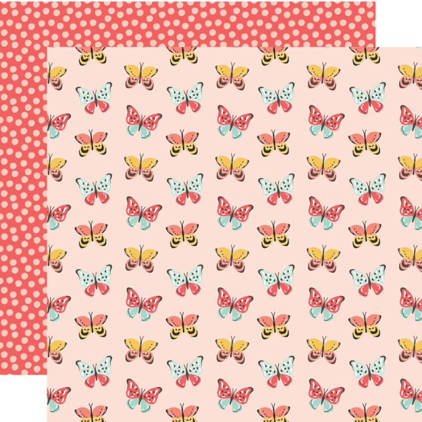 Simple Stories - Collectors Essential Kit "Pink Lemonade" 12 Bogen Designpapier