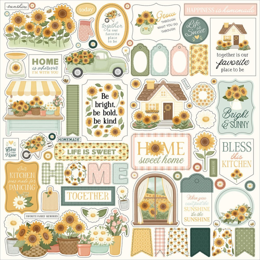 Carta Bella - Mega Bundle "Home Sweet Home" Komplettpaket
