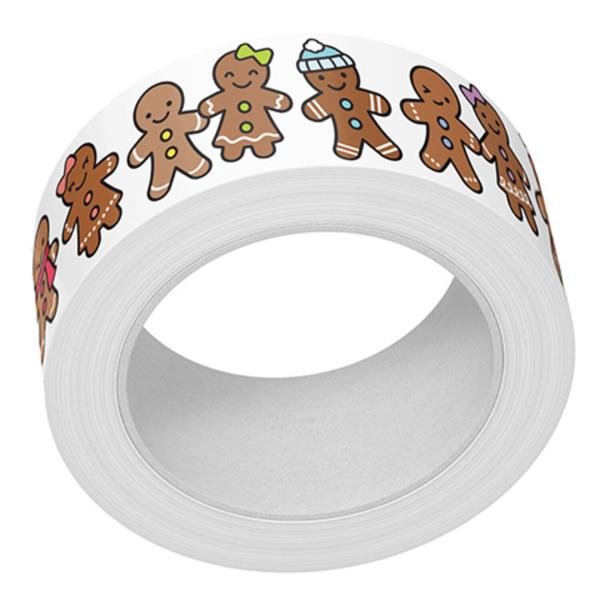 Lawn Fawn - Washi Tape "Gingerbread Friends" 15 mm breit × 10 m lang
