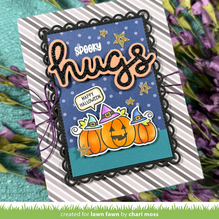 Lawn Fawn - Stempelset "All the Witch Hats" Clear Stamp
