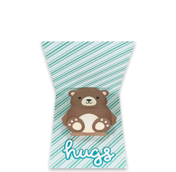 Lawn Fawn - Stanzschablone "Big Hugs Pop-Up" Lawn Cuts Dies