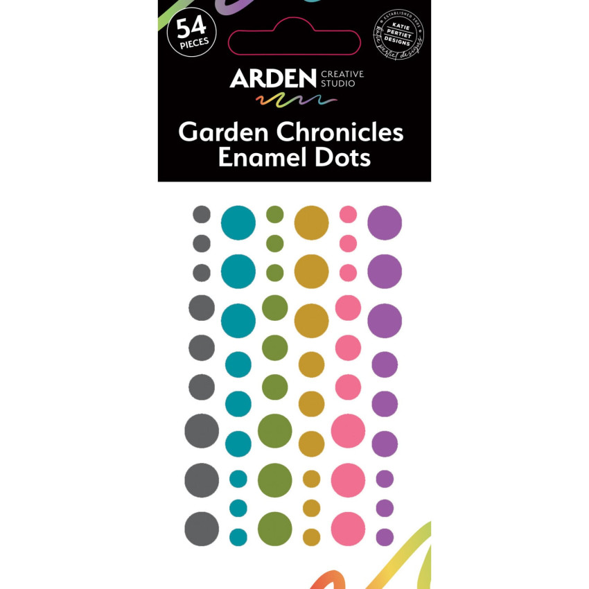 Arden Creative Studio - Klebesteine "Garden Chronicles" by Katie Pertiet Enamel Dots