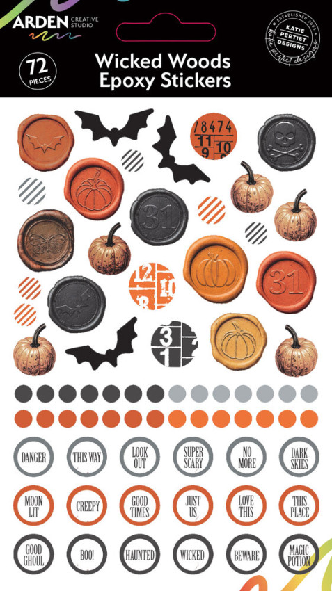 Arden Creative Studio - Epoxy Sticker "Wicked Woods" by Katie Pertiet