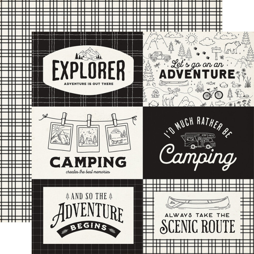 Carta Bella - Designpapier "Great Outdoors" Collection Kit 12x12 Inch - 12 Bogen