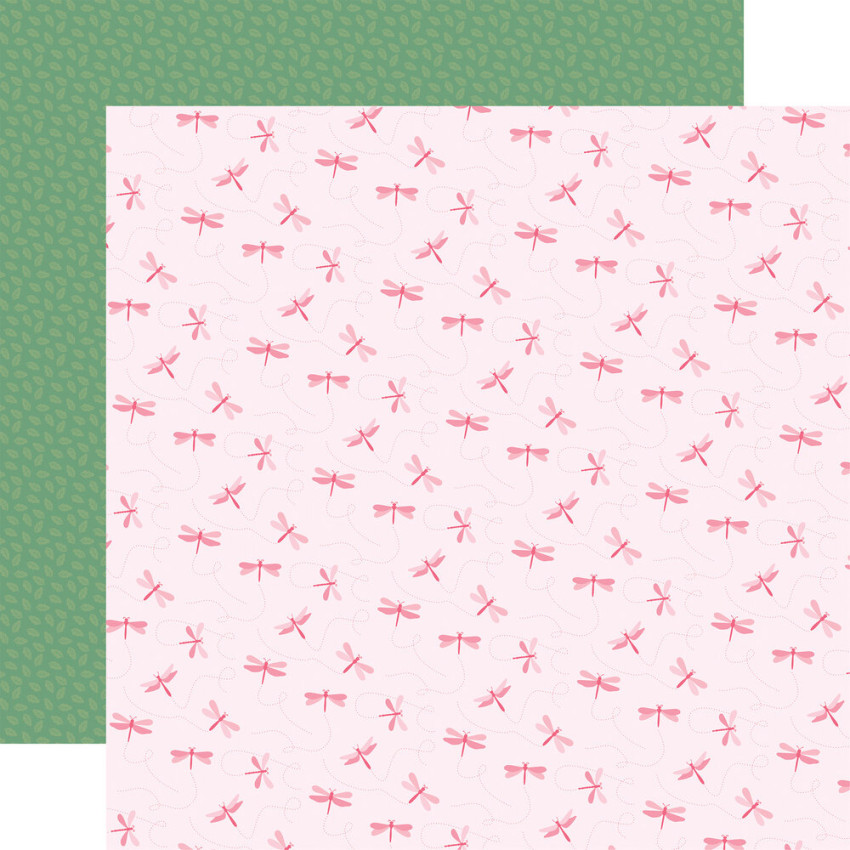 Echo Park - Designpapier "Dragonfly" Collection Kit 12x12 Inch - 12 Bogen
