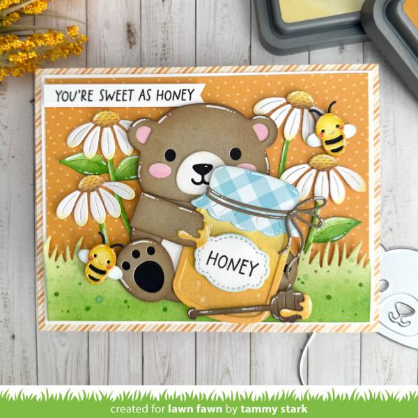 Lawn Fawn - Stanzschablone "Big Hugs Pop-Up" Lawn Cuts Dies