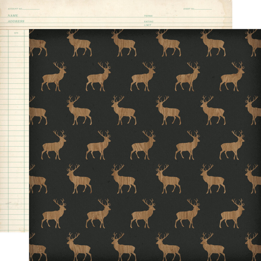 Simple Stories - Collectors Essential Kit "Rustic Legend" 12 Bogen Designpapier