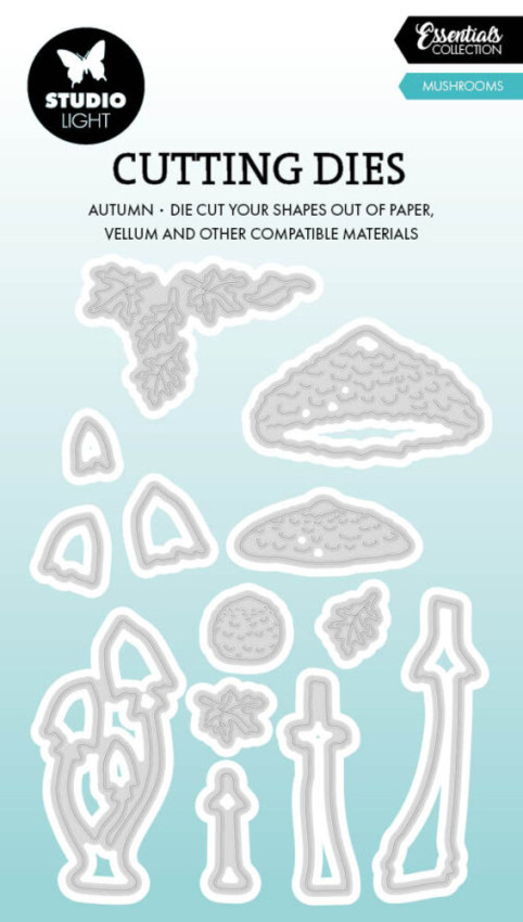 Studio Light - Stanzschablone "Mushrooms" Essentials Cutting Dies