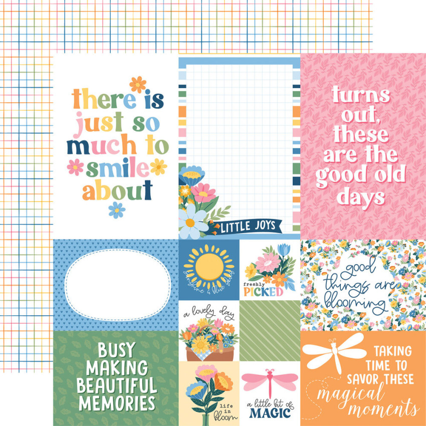 Echo Park - Designpapier "Dragonfly" Collection Kit 12x12 Inch - 12 Bogen