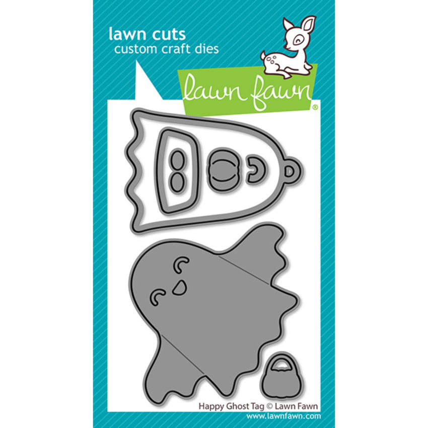 Lawn Fawn - Stanzschablone "Happy Ghost Tag" Lawn Cuts Dies