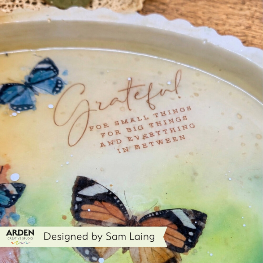 Arden Creative Studio - Transfer Aufkleber "Amber Ledgers" Katie Pertiet Rub-On Transfer Set