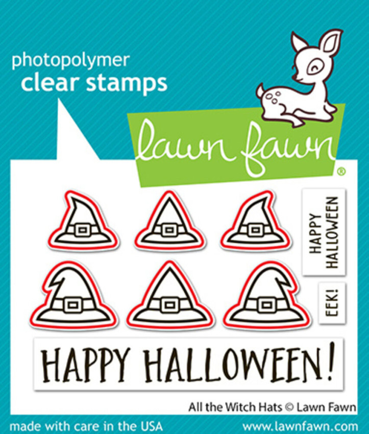 Lawn Fawn - Stanzschablone "All the Witch Hats" Lawn Cuts Dies