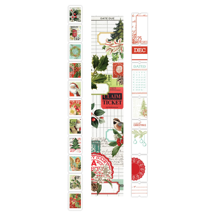 Arden Creative Studio - Stanzteile "Christmas Cheer" Ephemera Rolls by Katie Pertiet