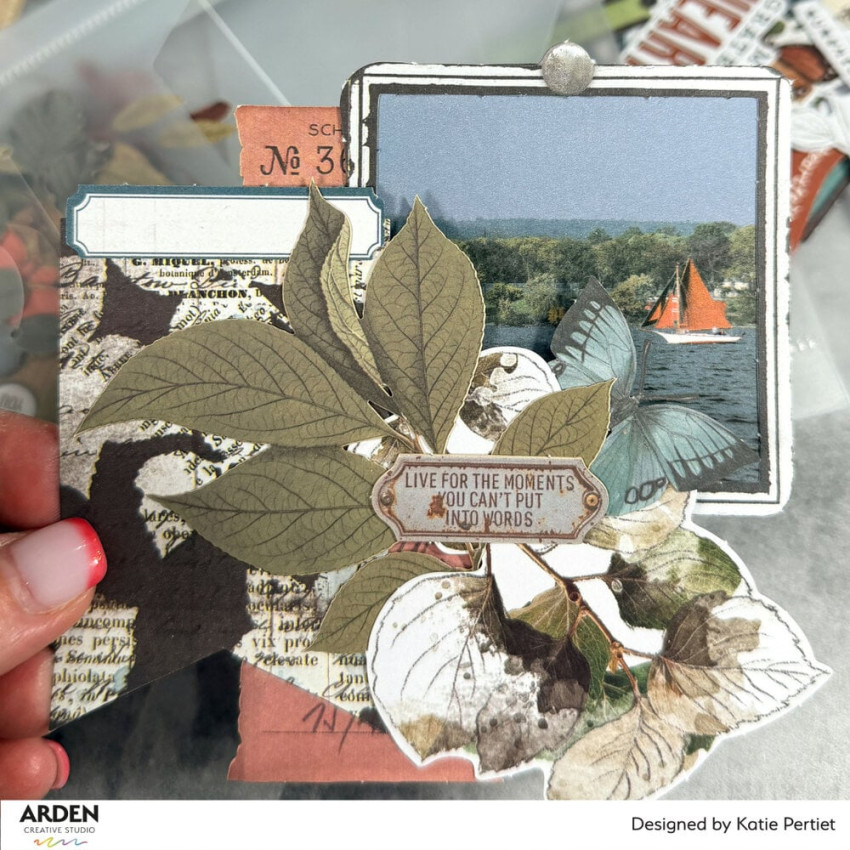 Arden Creative Studio - Designpapier "Amber Ledgers" by Katie Pertiet Paper Pack 12x12 Inch - 12 Bogen