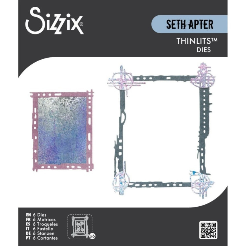 Sizzix - Stanzschablone "Framed" Thinlits Craft Dies by Seth Apter