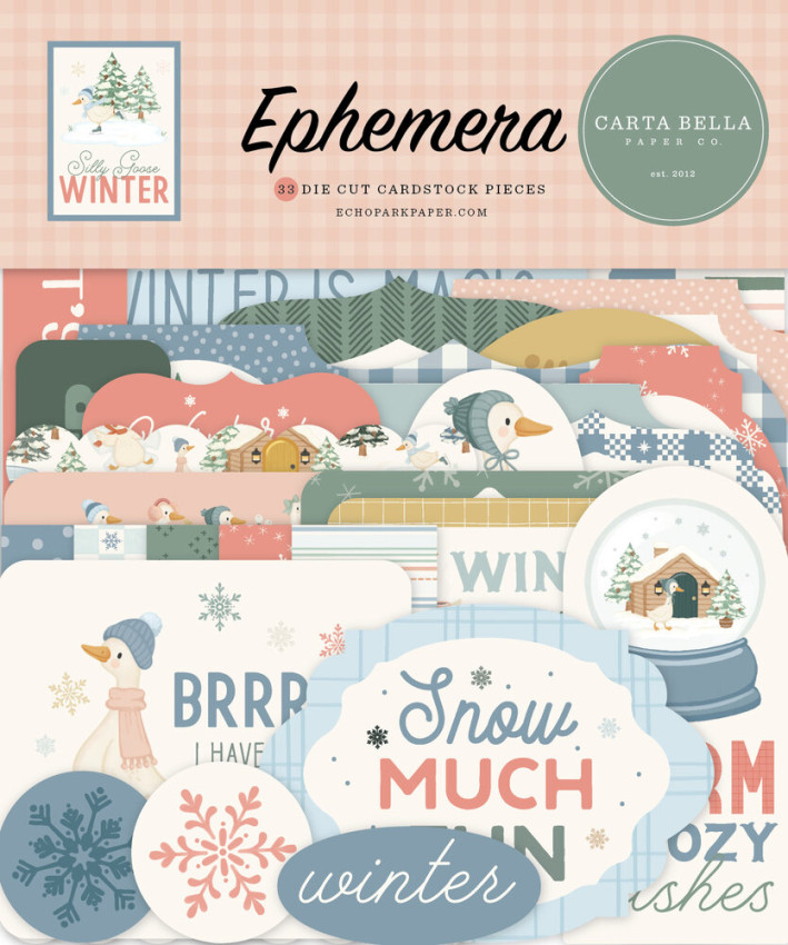 Carta Bella - Mega Bundle "Silly Goose Winter" Komplettpaket