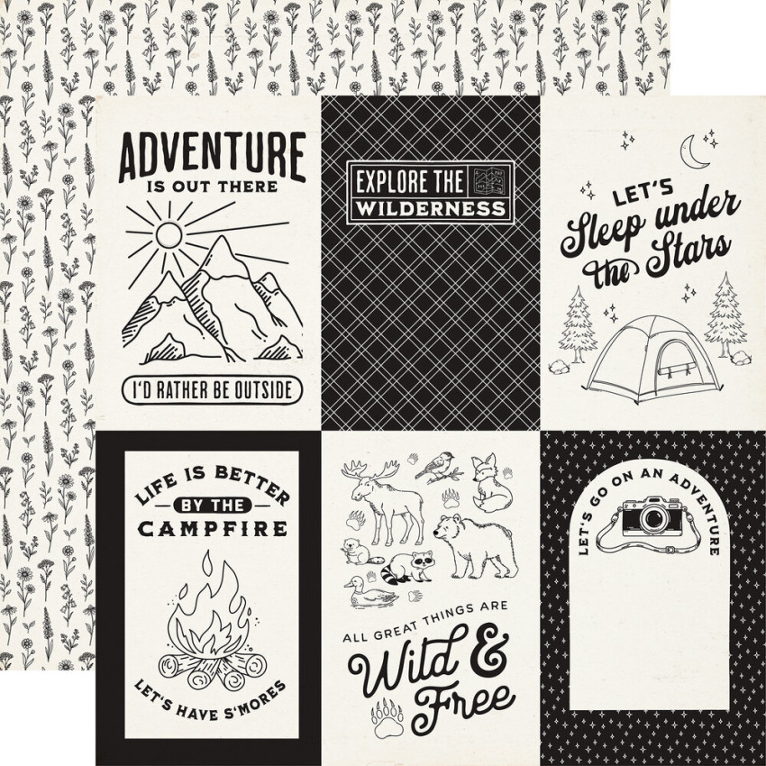 Carta Bella - Designpapier "Great Outdoors" Collection Kit 12x12 Inch - 12 Bogen